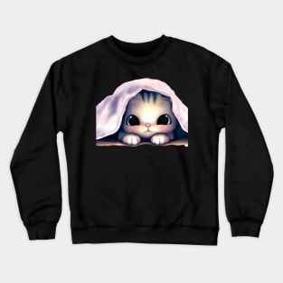 Bed Cat Crewneck Sweatshirt